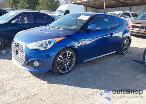 2016 Hyundai Veloster Turbo from USA, damaged, VIN KMHTC6AE4GU272745